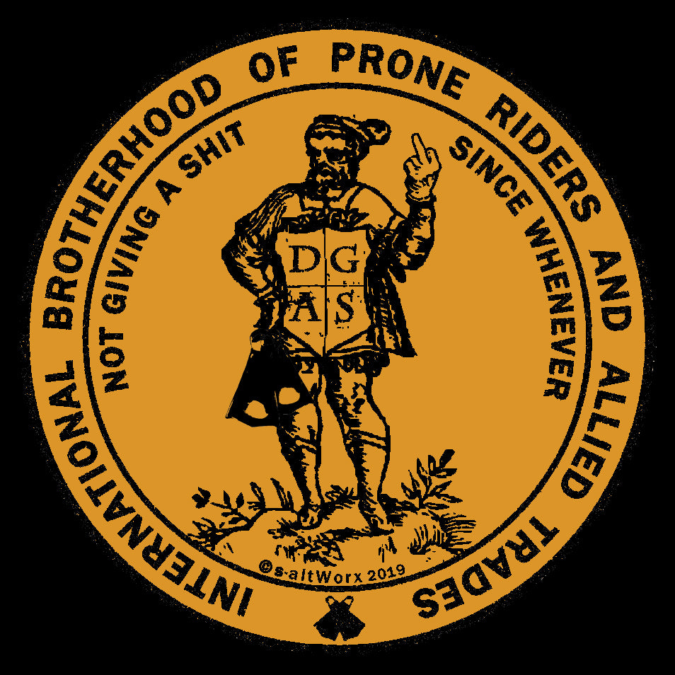 Allied Prone Riders Sticker Sole Handplanes