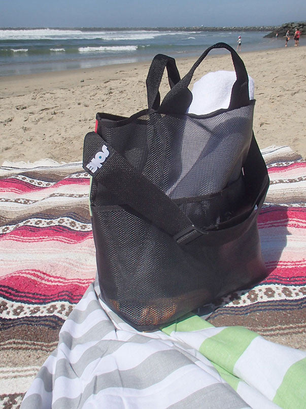 Up-Cycled Beach Tote Sole Handplanes